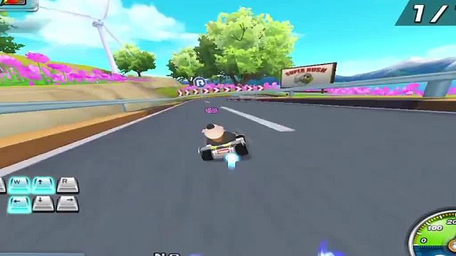 她的最美是微笑：微笑是最美的她的QQ飞车上期