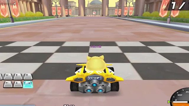 她的最美是微笑：微笑是最美的她的QQ飞车下期