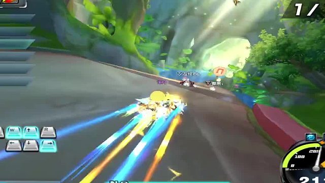 我的微笑是最美:她的最美是微笑的QQ飞车