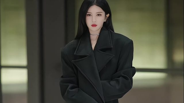 女孩子的大衣下面有什么