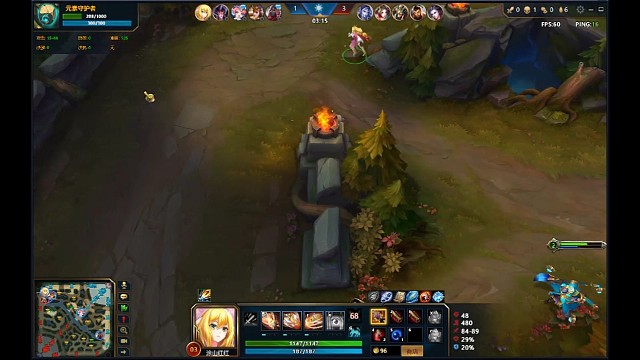 尽力局，对面一直来压制，聪明的