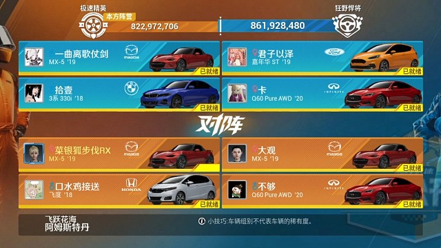 对抗公开赛—马自达