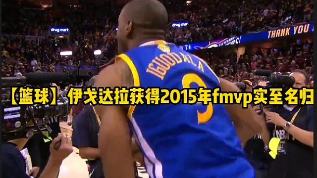 【篮球】伊戈达拉获得2015年fmvp实至名归