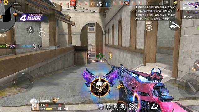 CFM黑色城镇零M4A1星象4杀差两秒5杀