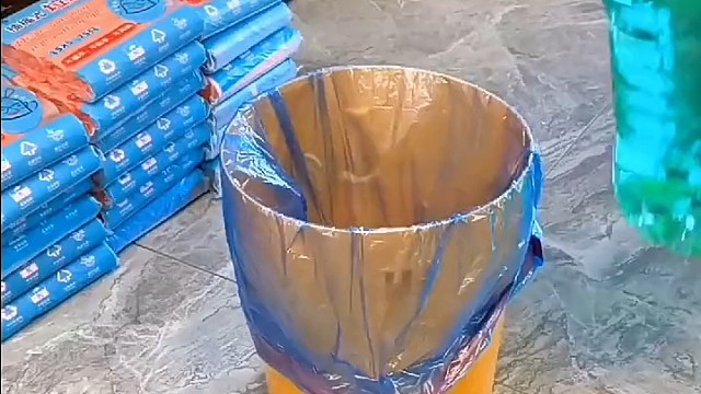 #垃圾袋#抽绳垃圾袋全网爆火的垃圾袋，确实好用，抽绳设计很方便，而且容量超大，家里的大垃圾桶轻松