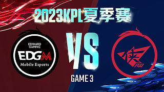 上海EDG.M vs 济南RW侠-3  KPL夏季赛
