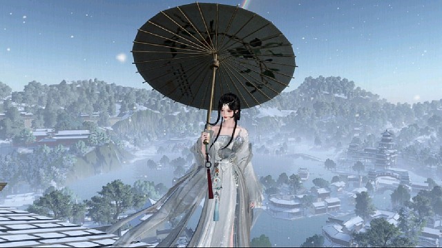 雷峰塔塔顶打卡～