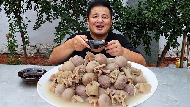 480元买了4个羊肚5斤羊肉，做成“羊肚包羊肉”，来一口真香呀