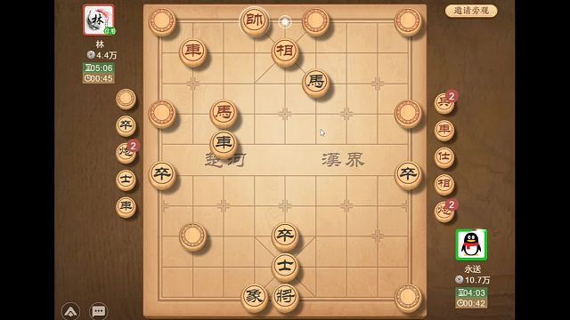 揭棋的特点就是一路形势比较波折，最后往往看似无用的象却成了奇兵，控制住对方的车，从而锁定胜利