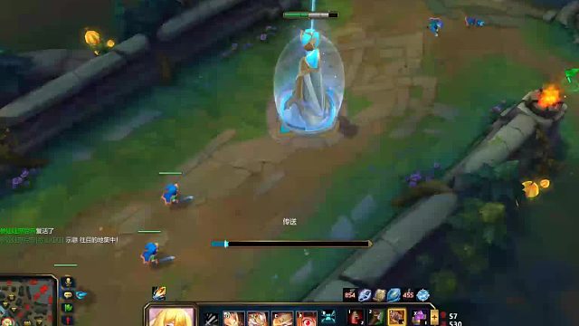 中路1v2，服了对面