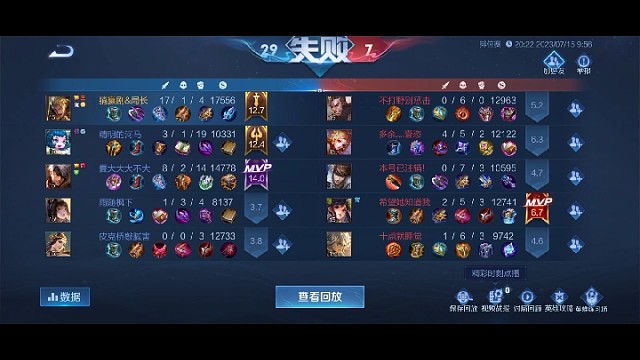 王者峡谷清闲队友