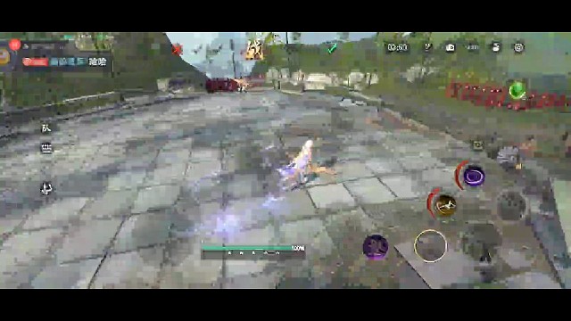 对面给我闪吐了