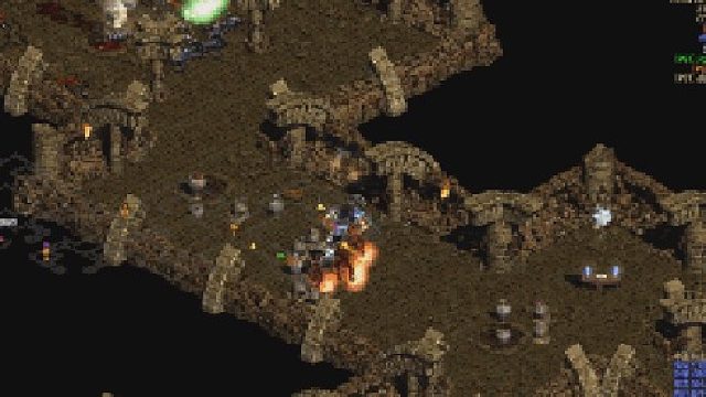 粪网暗黑2暗黑破坏神双梦骑士横扫2D场景