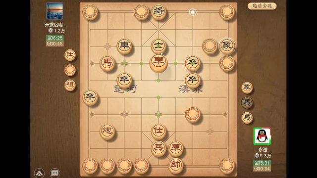 杀中士，弃车啥，大家看到这步棋了吗