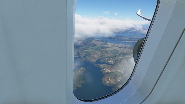 空客A339NEO降落巴西利亞國際機場