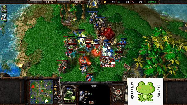 细腻操作秀现役兽族第一人LynVSFocus