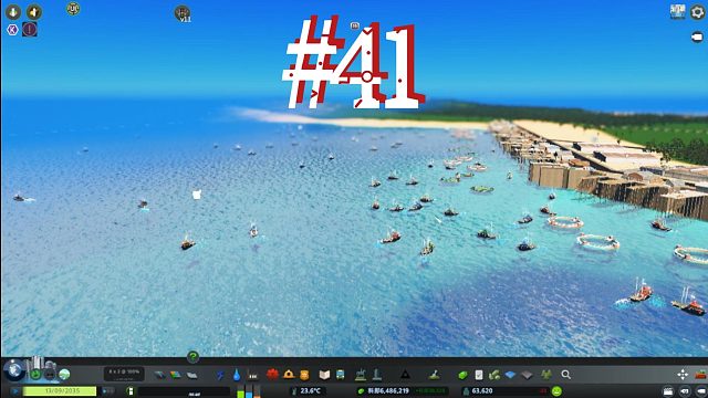 都市天际线41-渔村繁忙的渔船