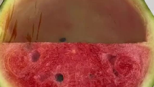 确定这是半边西瓜？