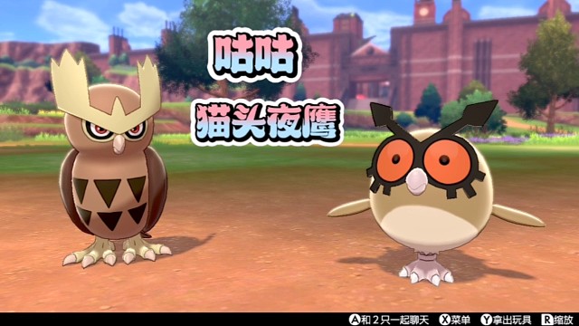 精靈寶可夢(mèng)解說(shuō)：咕咕與貓頭獵鷹