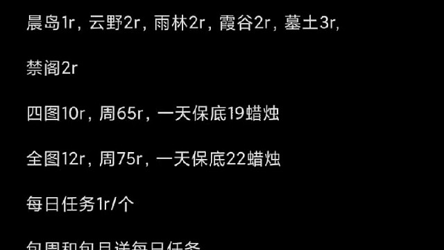 光遇代跑，蹲板板