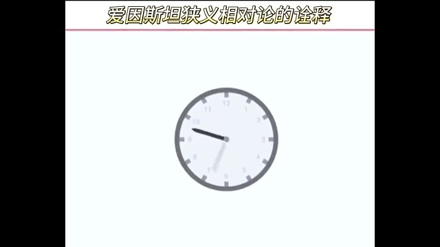 爱因斯坦狭义相对论