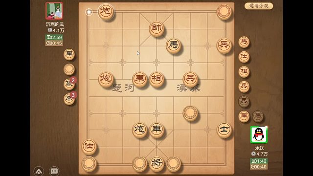 _这棋一开始就厮杀起来了，很是精彩