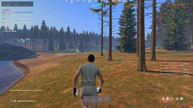 第一次玩狙哦！