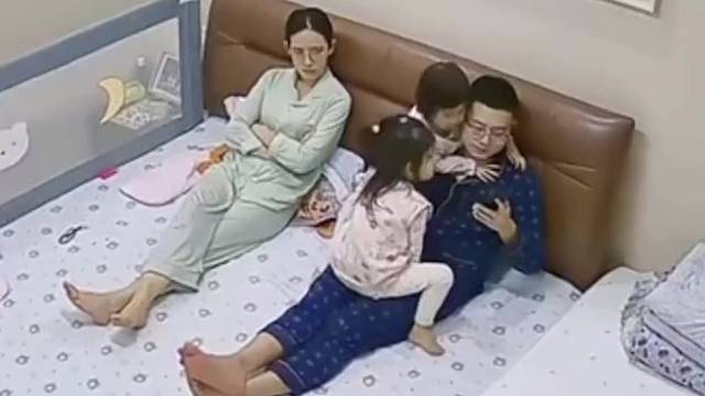 男人:你以为她不喊爸爸？