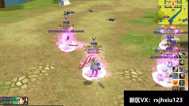 回忆#热血江湖：刀客枪客pk鹿死谁手！