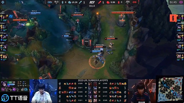 JDG七擒BLG,15血的卡莎