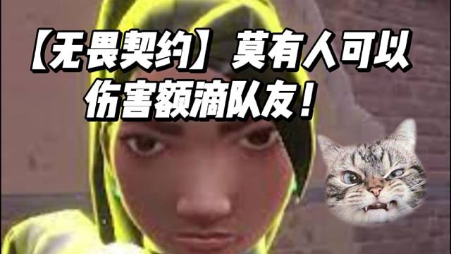 【无畏契约】莫有人可以伤害额滴队友！