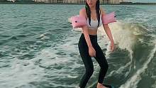 上海奉賢碧海金沙尾波沖浪?♀?
#尾波沖浪