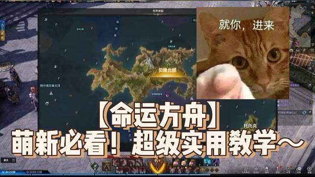 【命运方舟】萌新必看！超级实用教学～