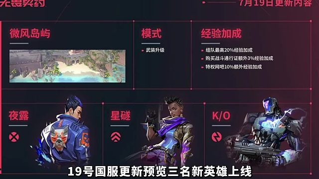 國(guó)服19日更新預(yù)覽，三名新英雄加入游戲