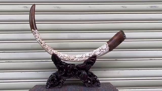 猛犸象牙牙雕的收藏价值