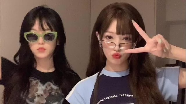 服了怎么躲起来还是拍到了