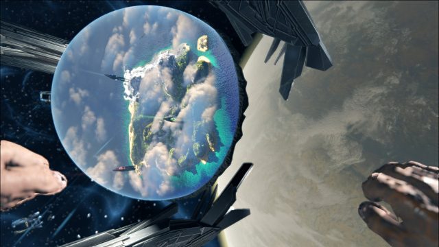 孤岛飞升卡拉视角