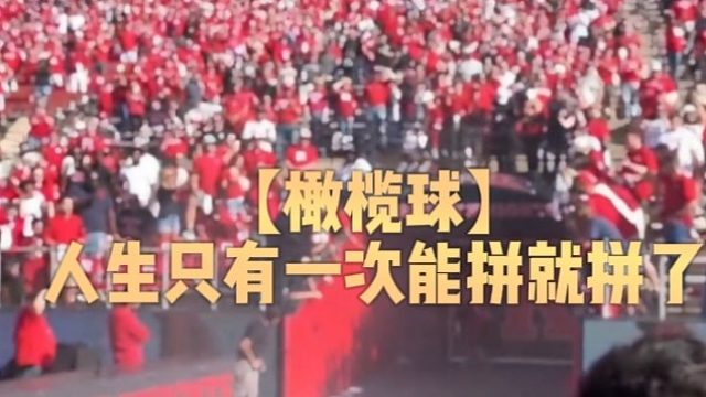 【橄榄球】人生只有一次能拼就拼了