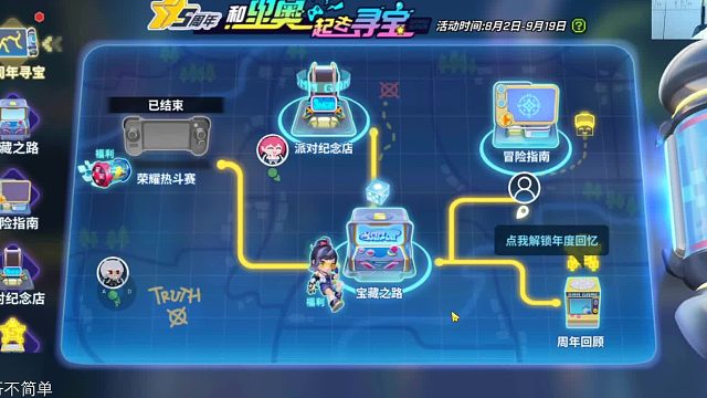 周年回顾非常友好，推荐小伙伴们游玩