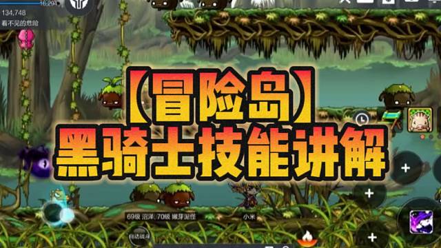 【冒险岛】黑骑士技能讲解
