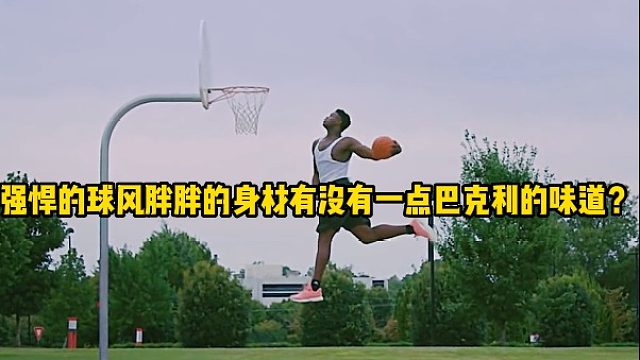 强悍的球风胖胖的身材有没有一点巴克利的味道？