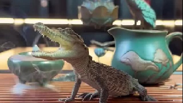 小可爱“茶宠”，它还挺享受