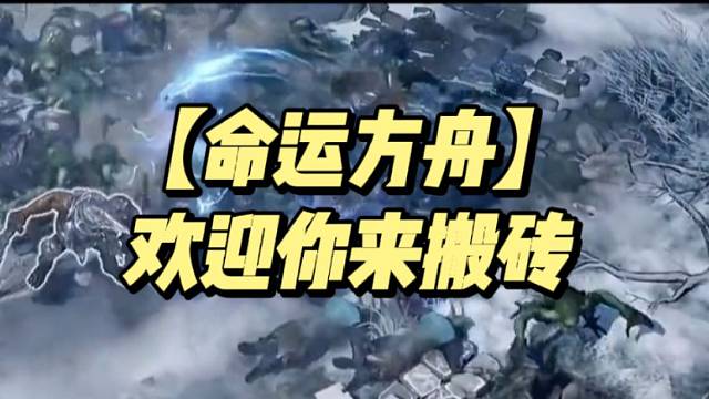 【命运方舟】欢迎你来搬砖