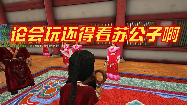 论会玩这块还得看苏公子啊！