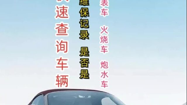 维保记录怎么查？车辆保养的频率和次数究竟如何?方法来了，无需到4s店查询，在手机上即可获取记录