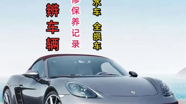 如何分辨车辆4店维修保养记录，判断是否是火烧车、泡水车、事故车。#二手车#事故车#泡水车