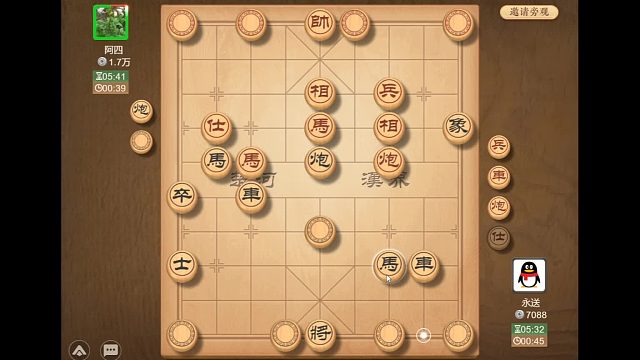 这局我觉得是运气的碾压，唯有最后两步棋能让观众过瘾点