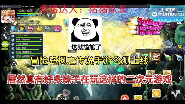 冒险岛枫之传说手游公测倒计时上线一天，居然真有这么多妹子在玩？