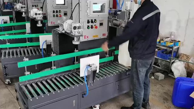 石化液体灌装机18公斤耐腐蚀型灌装机