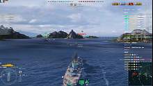 水友点船 战舰里最容易打输出的船 直播以来只玩过两次！！！